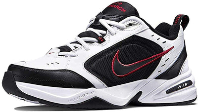 Nike mens Air Monarch IV Cross Trainer, Black/White, 13 Wide