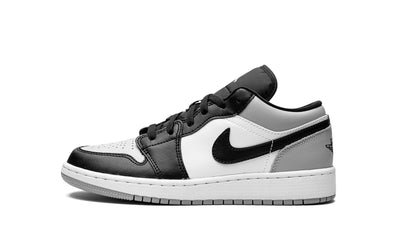 Nike Men's Jordan 1 Low Shoes, Light Smoke Grey Black White, 5 Big Kid