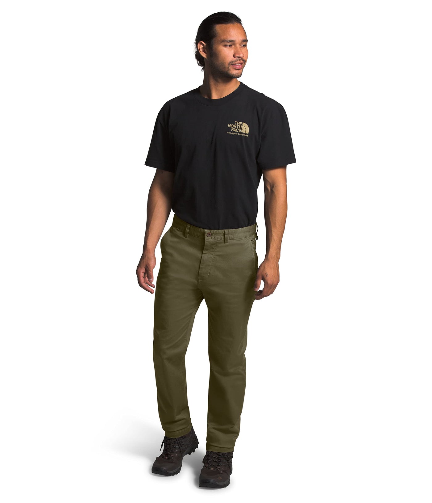 THE NORTH FACE Men's Motion Pants, Burnt Olive Green, 34 Long