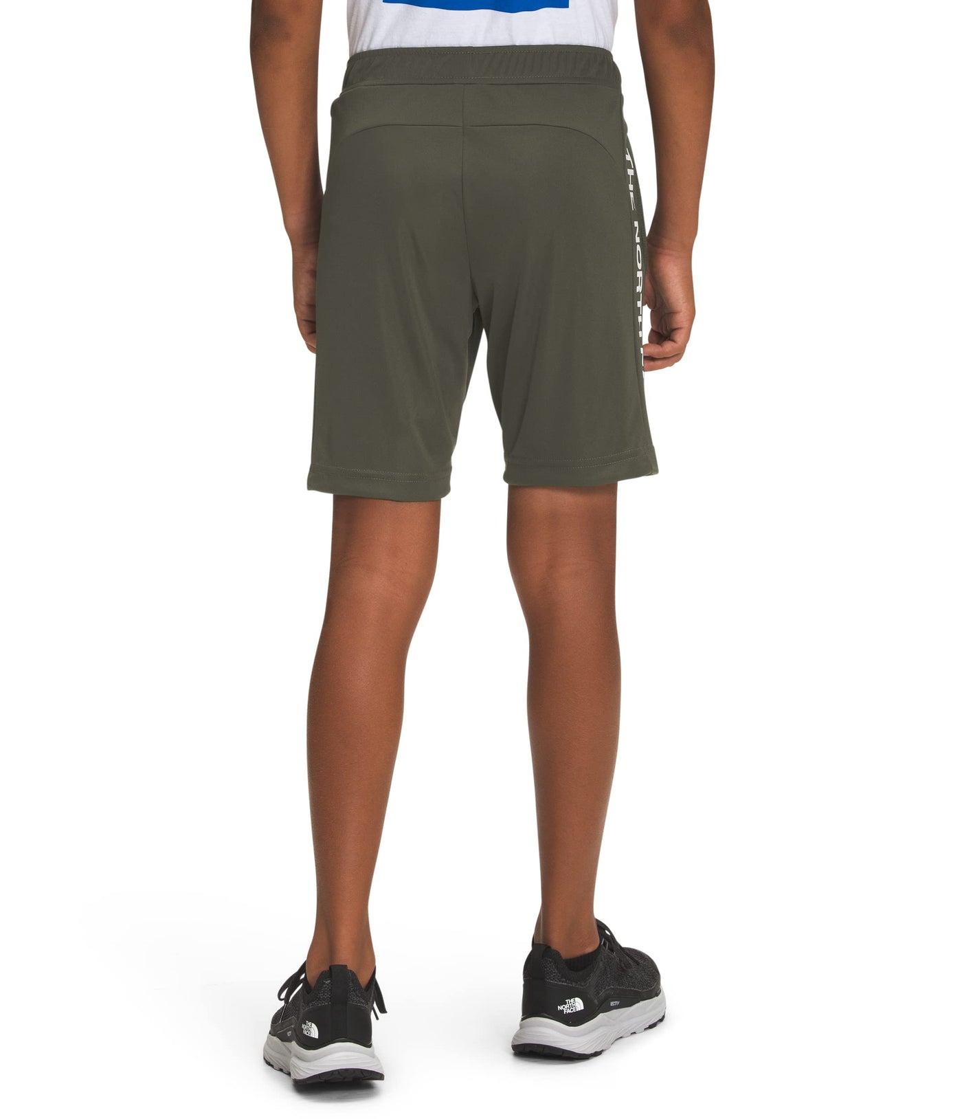 THE NORTH FACE Boys' Never Stop Knit Training Short, New Taupe Green, Small Regular