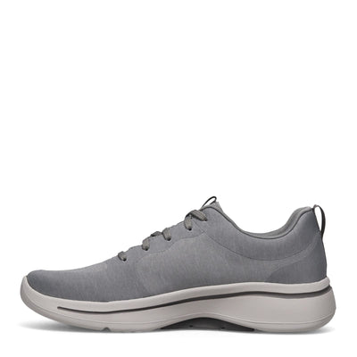 Skechers Performance Go Walk Arch Fit Moon Shadows Womens Oxford 105 BM US Grey