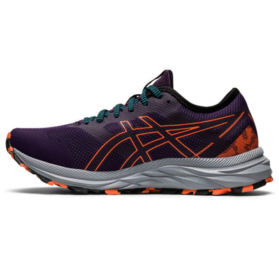 ASICS Women's Gel-Excite Trail Running Shoes, 12, Night Shade/NOVA Orange