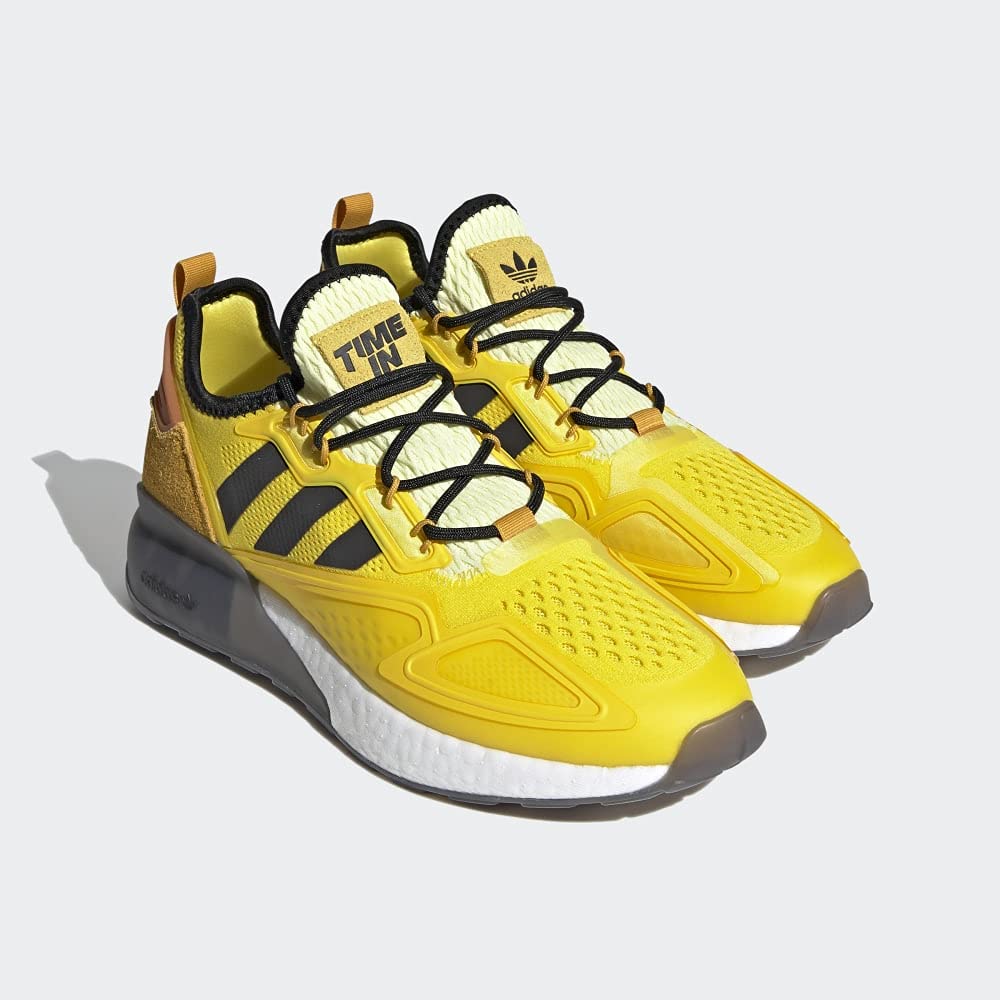 adidas Ninja ZX 2K Boost Shoes Men's, Yellow, Size 7.5