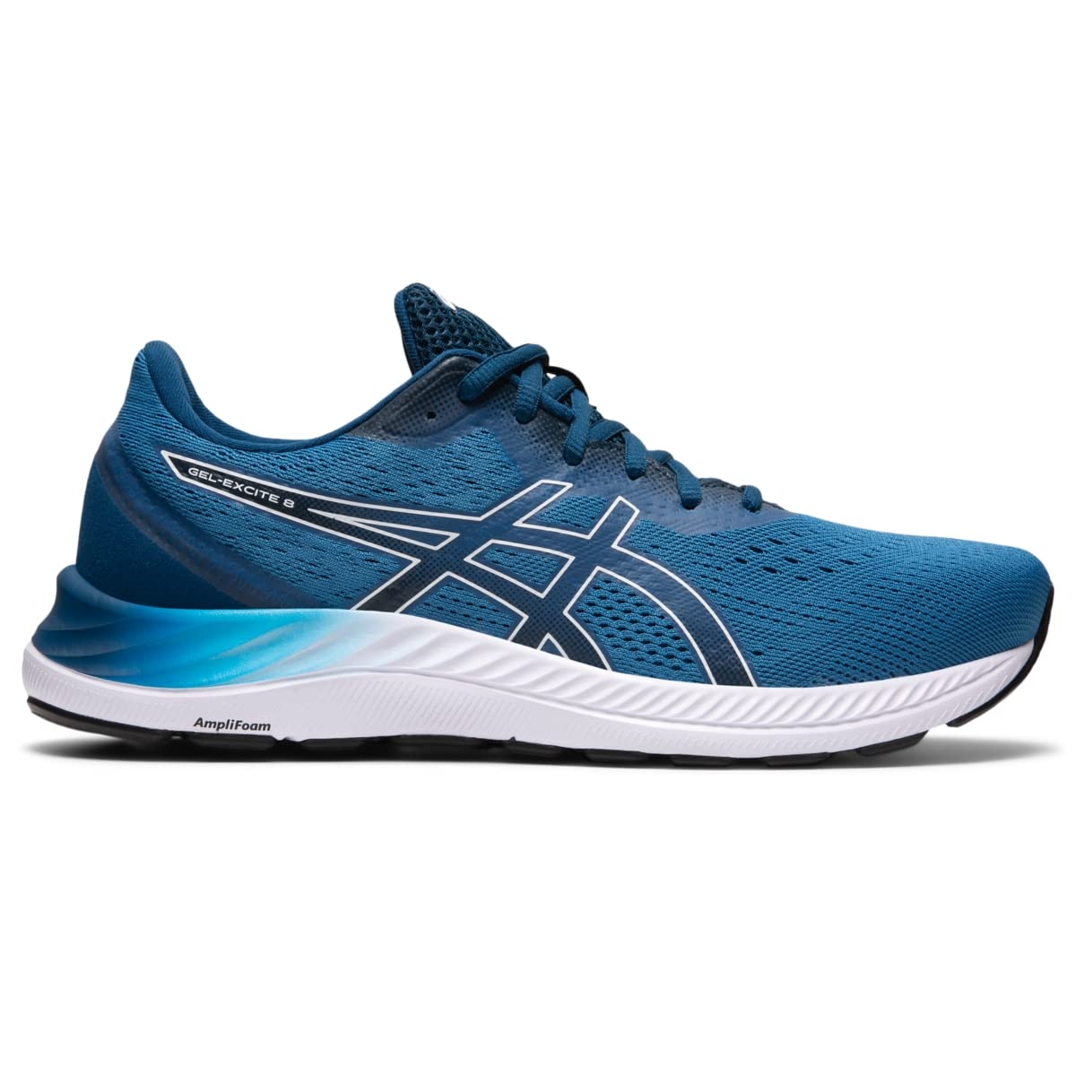 ASICS Men's Gel-Excite 8 Running Shoes 10 Reborn Blue/White