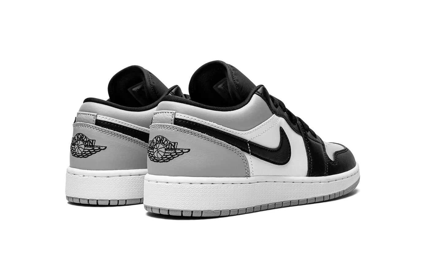 Nike Men's Jordan 1 Low Shoes, Light Smoke Grey Black White, 5 Big Kid