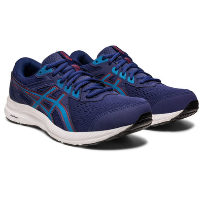 ASICS Men's Gel-Contend 8 Running Shoes, 8, Indigo Blue/Island Blue