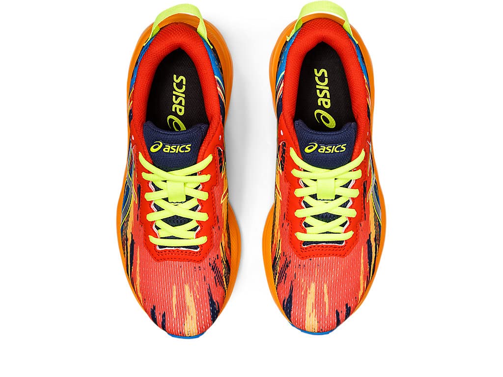 ASICS Kid's Gel-Noosa TRI 13 Grade School Running Shoes 2 Big Kid Cherry Tomato/Safety Yellow