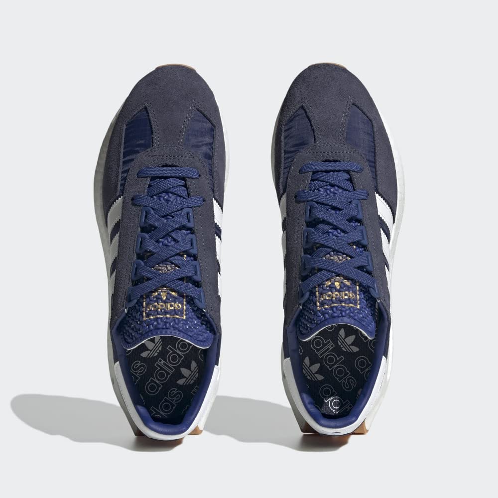 adidas Originals Men's Retropy E5 Sneaker, Victory Blue/White/Shadow Navy, 13