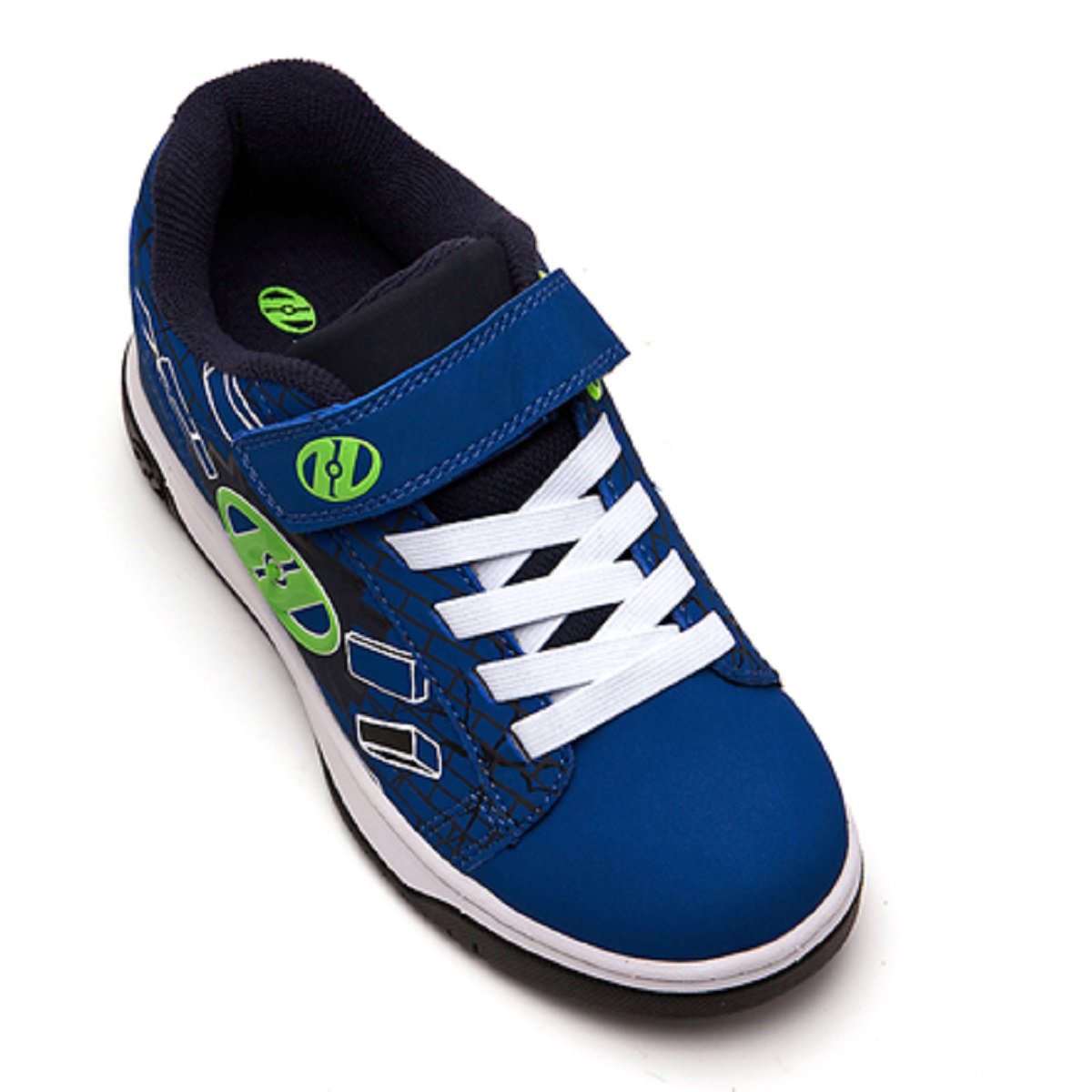 HEELYS Boy's Dual Up (Little Kid/Big Kid/Adult) 1 Blue/Green