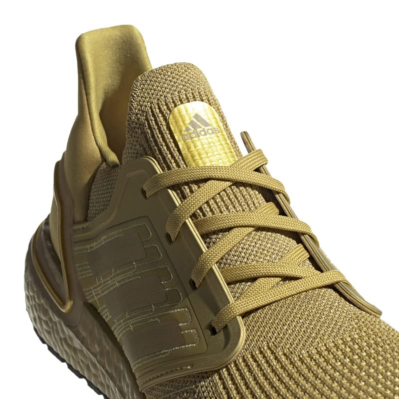 adidas Men's Ultraboost 20 Running Shoe, Gold Metallic/Gold Metallic/Gold Metallic, 9.5 M US