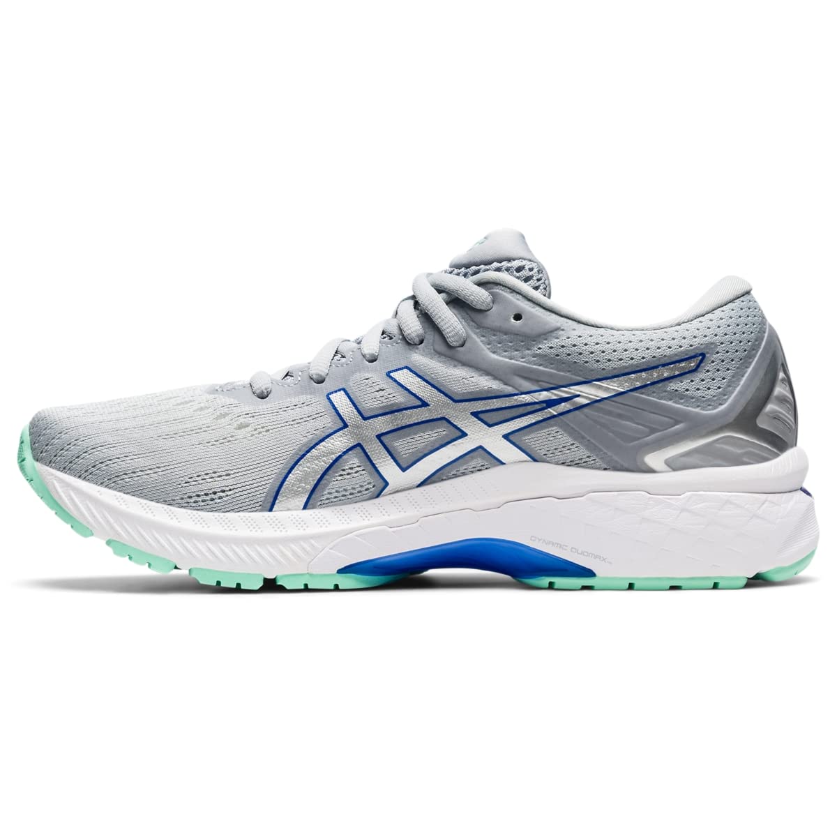 ASICS Women's GT-2000 9 Running Shoes, 9.5, Piedmont Grey/Pure Silver