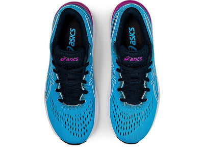 ASICS Girl's Gel-Excite 8 GS (Little Kid/Big Kid) Digital Aqua/White 3.5 Big Kid M