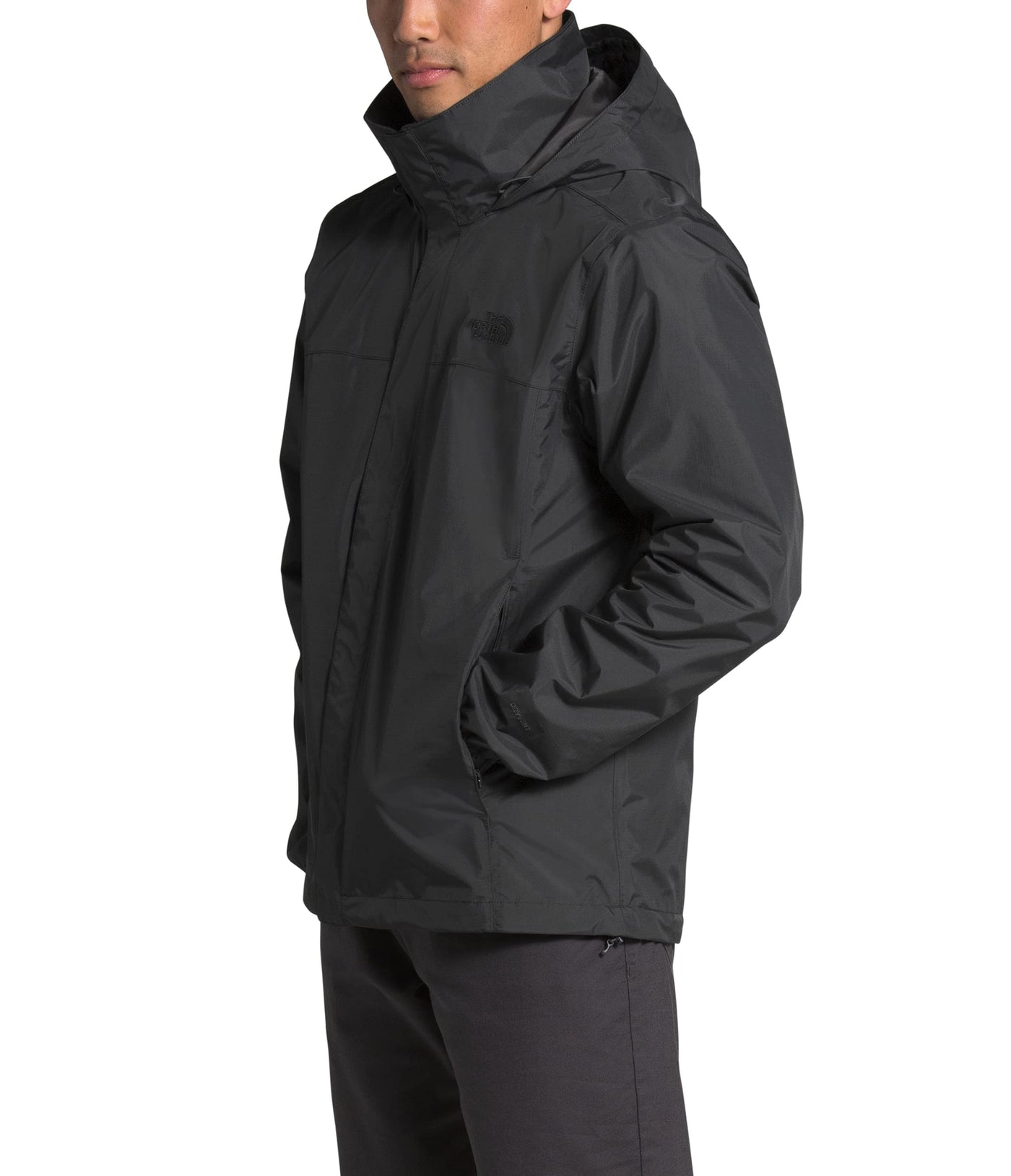 The North Face Men's Resolve Waterproof Jacket, Asphalt Grey, XL