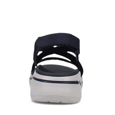 Skechers Go Walk Arch Fit Cross Band Quarter Strap Navy 9 B (M)