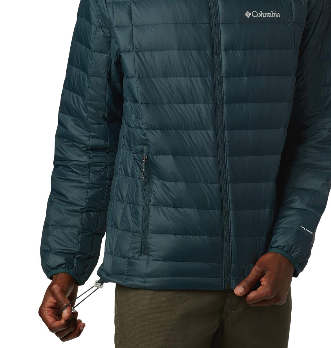 Columbia Men's Voodoo Falls 590 Turbodown Hooded Jacket XX-Large Night Shadow