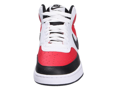 Nike Men's Court Vision Mid University 8 White,red