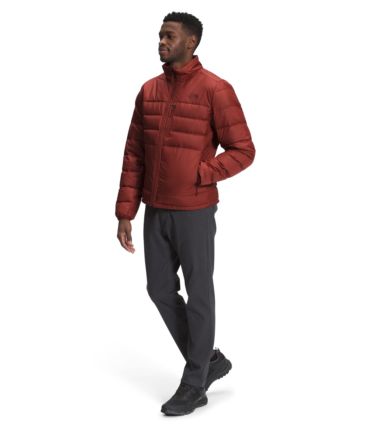 THE NORTH FACE Men's Aconcagua Jacket (Standard and Big Size), Brick House Red, X-Large