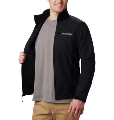 Columbia Men's Ascender Softshell Jacket 4X Black