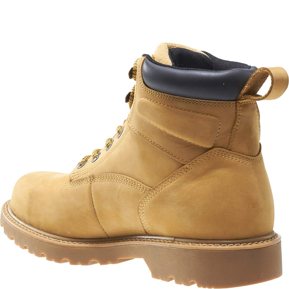 WOLVERINE Men's Floorhand Waterproof Steeltoe 6" Work Boot 12 X-Wide Wheat