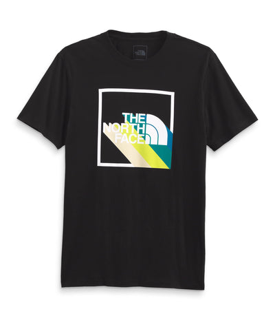 THE NORTH FACE Men's Short Sleeve Shadow Box Tee, TNF Black, X-Small