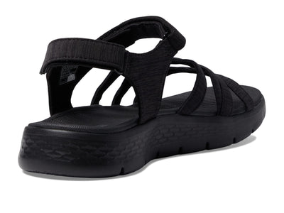 Skechers Women's Go Walk Flex Sandal Sunshine 10 Black/Black