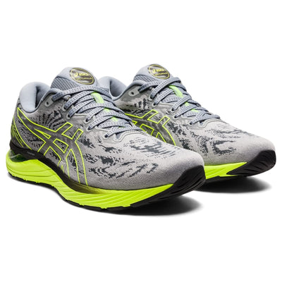 ASICS Men's Gel-Cumulus 23 Running Shoes, 10.5, Sheet Rock/Hazard Green