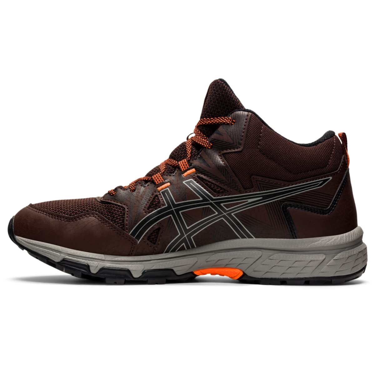 ASICS Men's Gel-Venture 8 Mid Top Running Shoes, 8.5, Coffee/Clay Grey