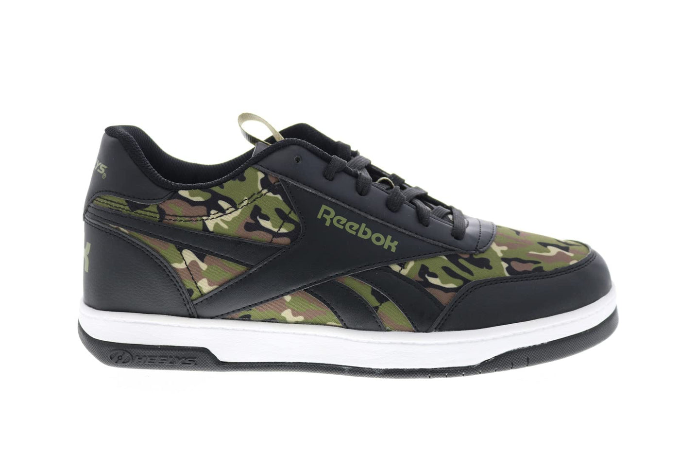 HEELYS Court Low Black/Cap Olive/Safari Men's 12 M