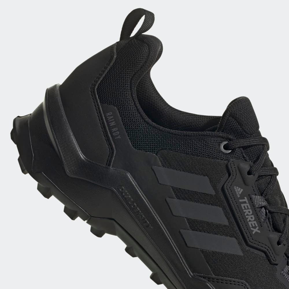 adidas Men's Terrex AX4 Primegreen RAIN.RDY Hiking Shoes 12 Core Black/Carbon/Grey Four