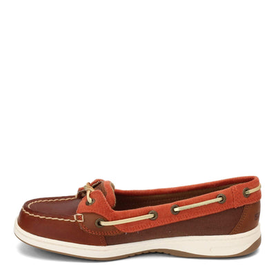 Sperry Women's Angelfish Varsity Boat Shoe 7 Dark Brown/Rust Corduroy