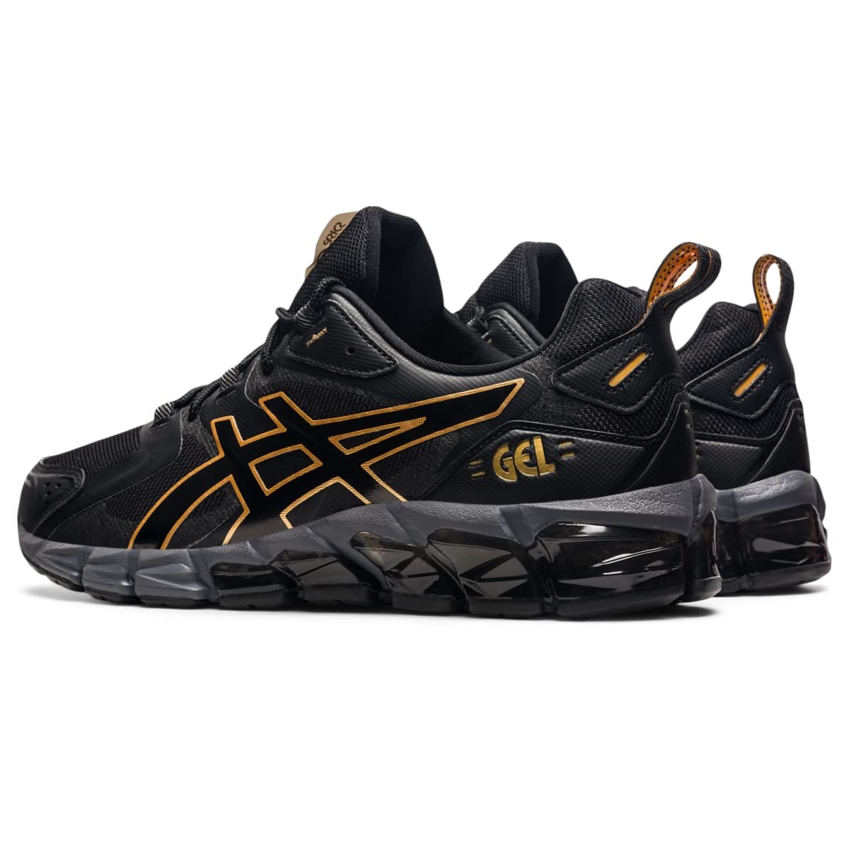 ASICS Men's Gel-Quantum 180 Shoes, 10, Black/Pure Gold