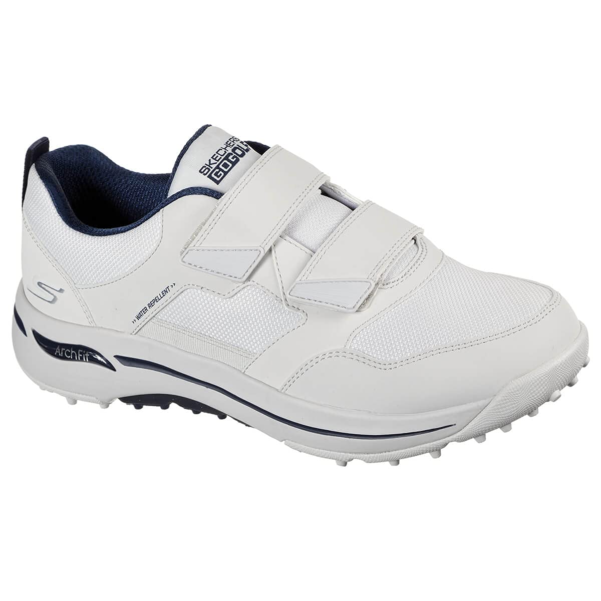 Skechers Women's Go Arch Fit Golf Shoe 12 White-navy