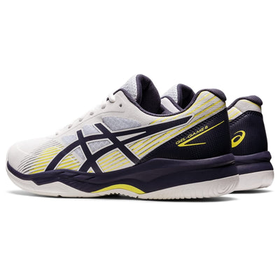 ASICS Men's GEL-GAME 8 Tennis Shoes, 13, WHITE/INDIGO FOG