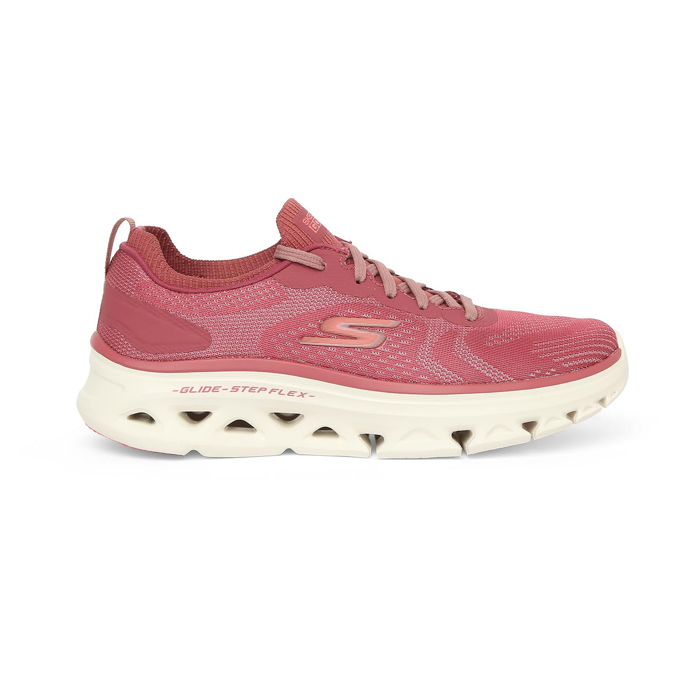 Skechers Womens GO Run Glide Step Flex Shoes 6 Rose