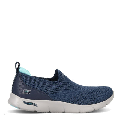 Skechers Sport Active Arch Fit Refine-Don't Go Women's Slip On 6.5 B(M) US Navy-Blue