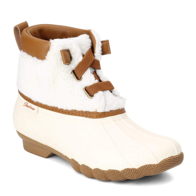 Skechers USA Pond-Sherpa Snuggle Women's Boot 7 B(M) US Natural