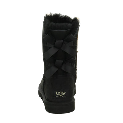 UGG Women's Bailey Bow Boot 12 Black