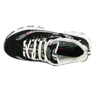 Skechers Womens Dlites Interlude 8 Black/Multi