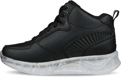 Skechers S-Lights Remix Sneaker 400620L Boys' Toddler-Youth Sneaker 1.5 Big Kid Black