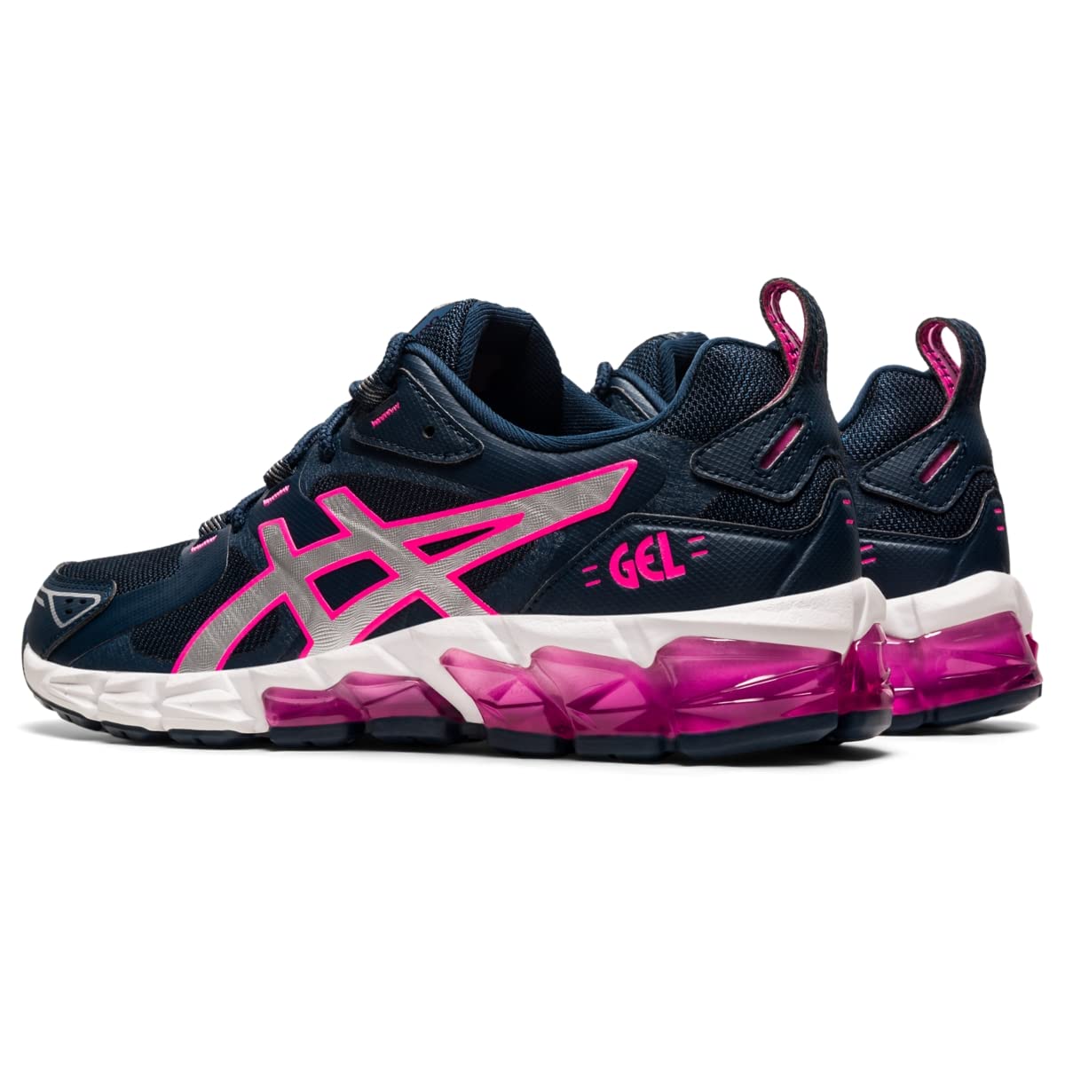 ASICS Women's Gel-Quantum 180 Sportstyle Shoes, 5, French Blue/HOT Pink