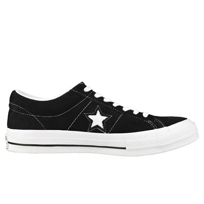 Converse Men's One Star Suede Ox Sneakers, Black, 13 Medium US