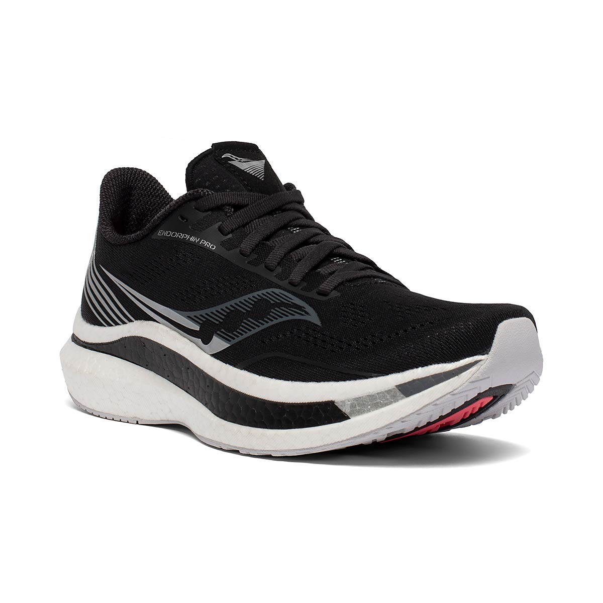 Saucony Endorphin Pro Black/Silver 12 B (M)