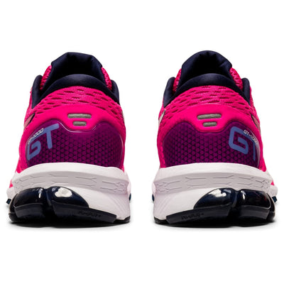 ASICS Women's GT-1000 9 Running Shoes, 8.5, Pink GLO/Peacoat