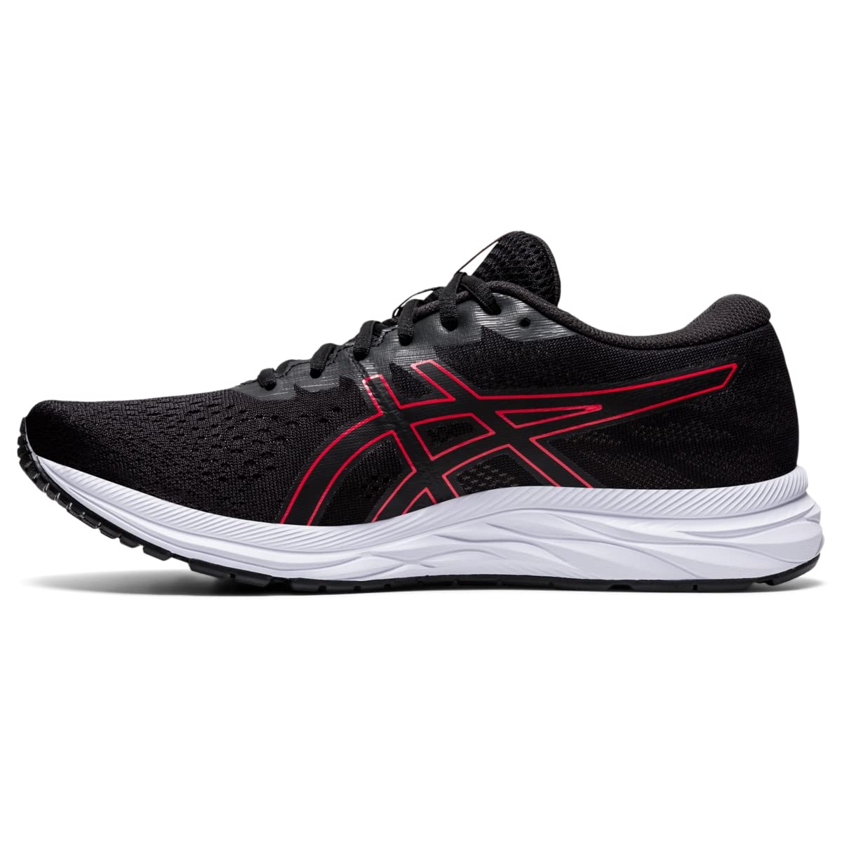 ASICS Men's Gel-Excite 7 Running Shoes, 11, Black/Classic RED