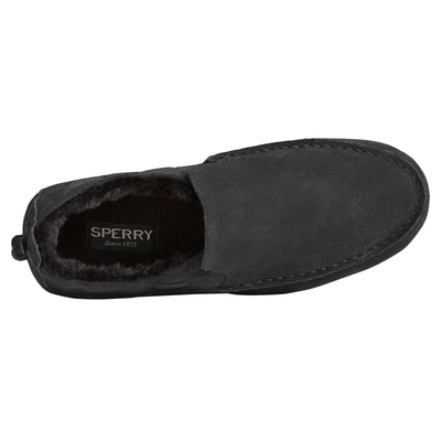 Sperry Women's Moc-Sider Moccasin 7 Black