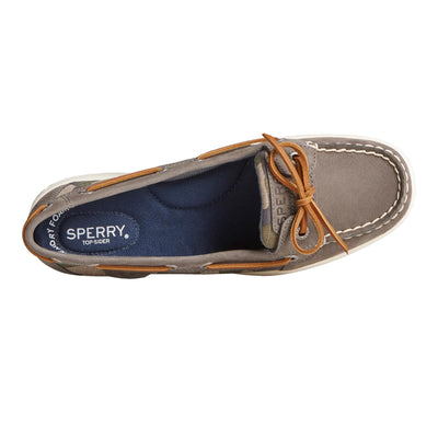 Sperry Women's, Angelfish Boat Shoe Grey CAMO 9.5 M