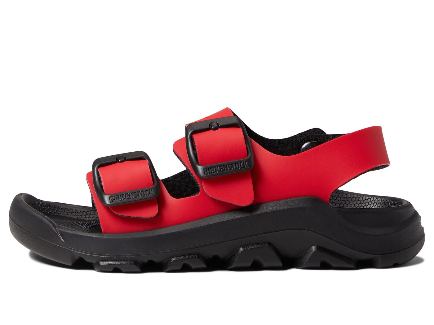 Birkenstock Mogami (Toddler/Little Kid/Big Kid) Active Red Birko-Flor EU 31(US 13-13.5 Little Kid) Narrow