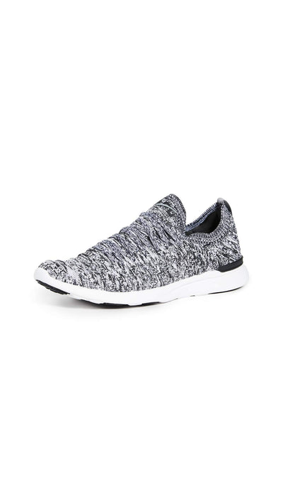 Athletic Propulsion Labs (APL) Techloom Wave Heather Grey/Black/White 6.5 B (M)