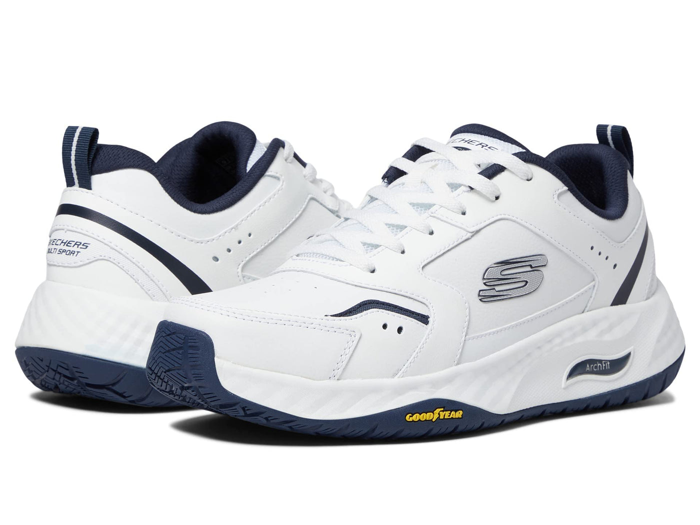 Skechers Arch Fit Multi Sport White/Navy 8 D (M)