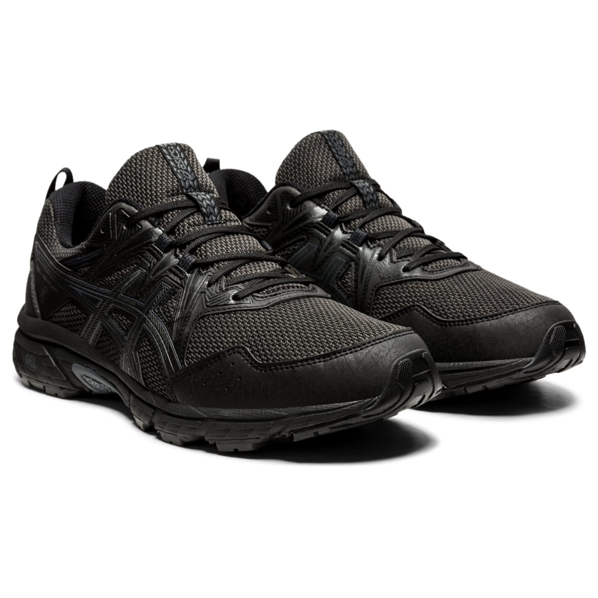 ASICS Men's Gel-Venture 8 Running Shoes, 7, Black/Black